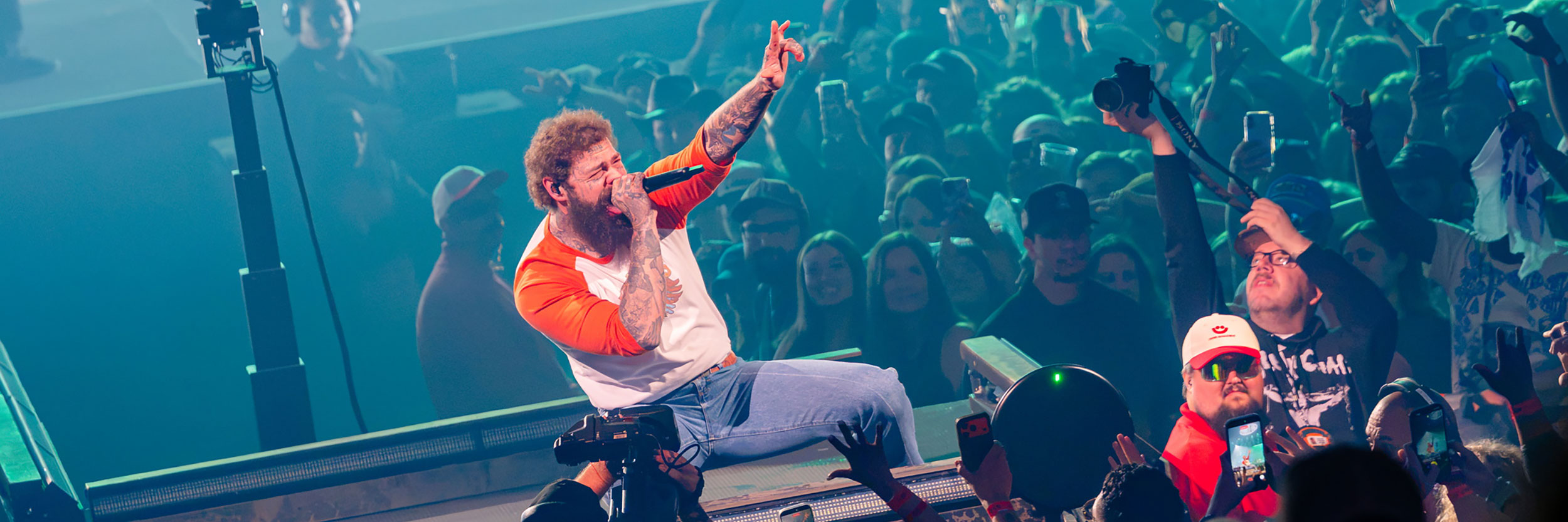 Post Malone in the Amphitheater